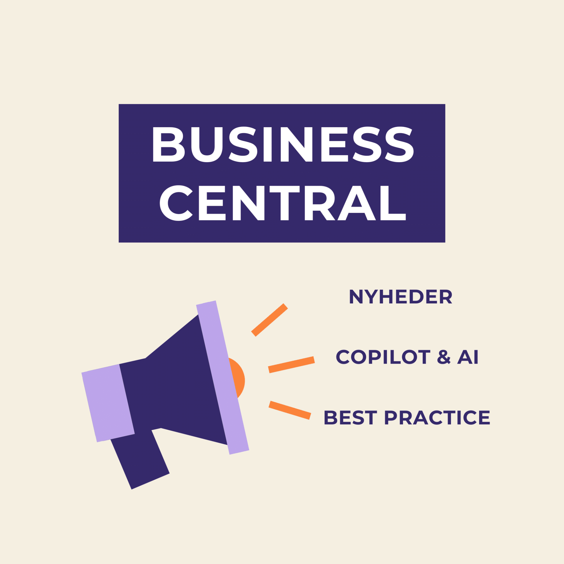 Business Central Nyheder megafon